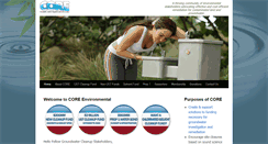 Desktop Screenshot of coreenvironmental.org